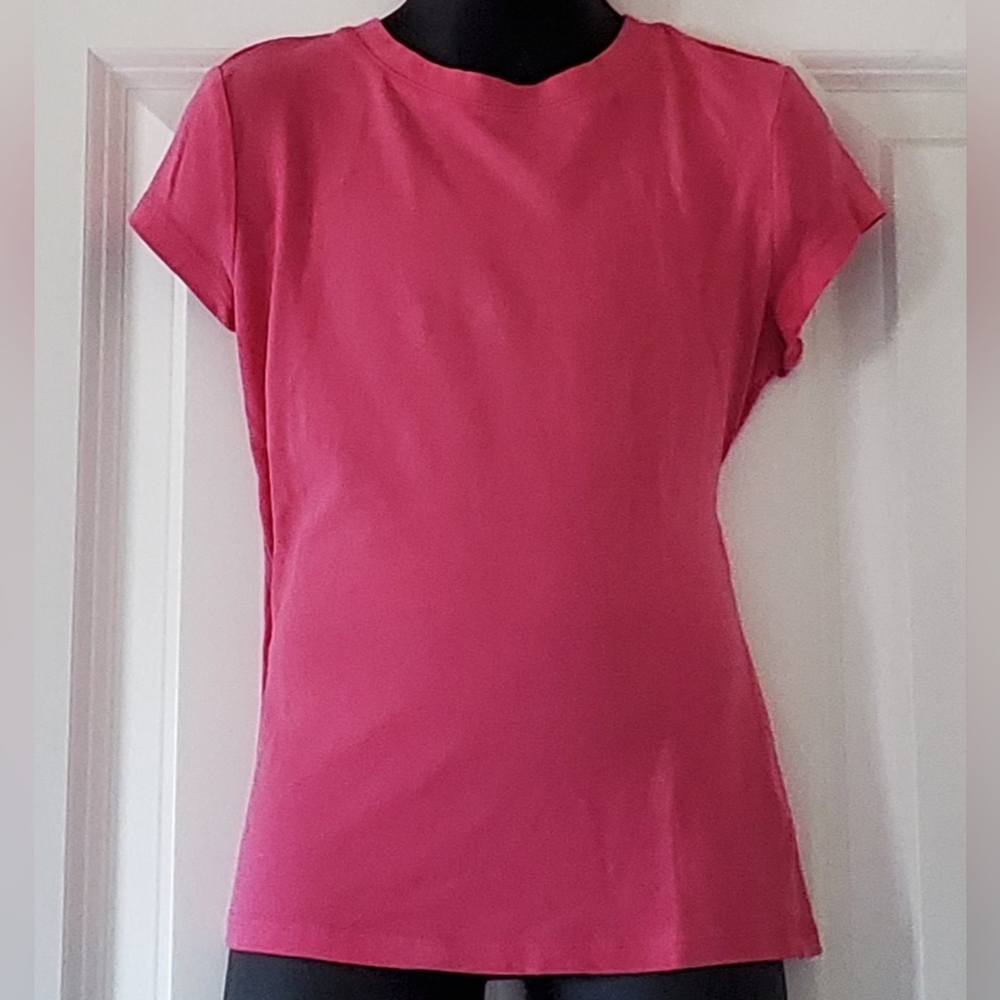 2/$10 - Little Girl's Short Sleeve Solid T-Shirt